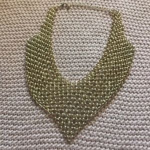Gold Chain Collar Necklace